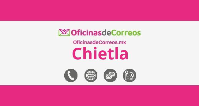 Oficinas de Correos de México en Chietla 42 oficina de correos en Chietla